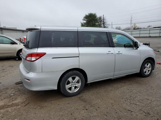 JN8AE2KP0E9100506 - 2014 NISSAN QUEST S SILVER photo 3