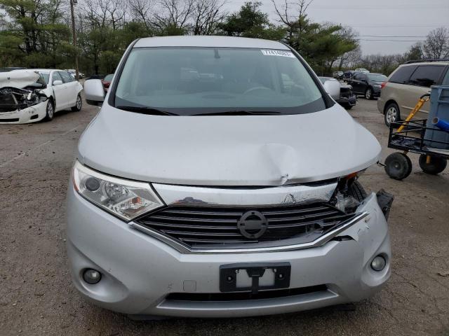 JN8AE2KP0E9100506 - 2014 NISSAN QUEST S SILVER photo 5