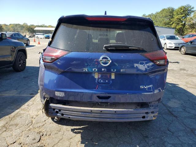 5N1AT3BAXMC709957 - 2021 NISSAN ROGUE SV BLUE photo 6