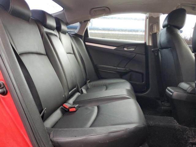 JHMFC1F74JX034560 - 2018 HONDA CIVIC EXL წითელი ფოტო 10