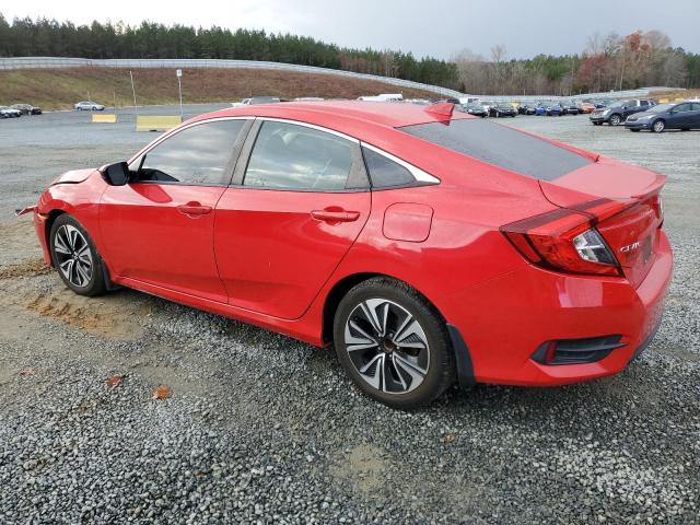 JHMFC1F74JX034560 - 2018 HONDA CIVIC EXL წითელი ფოტო 2