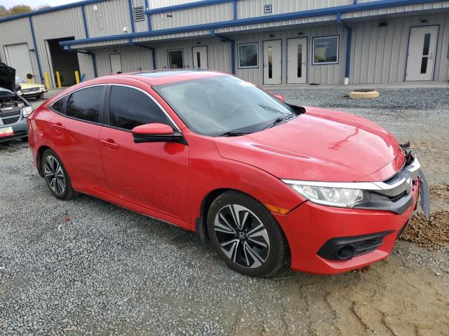 JHMFC1F74JX034560 - 2018 HONDA CIVIC EXL წითელი ფოტო 4