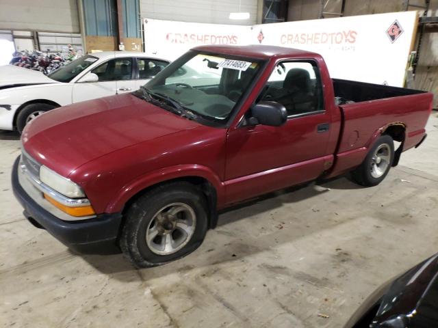 1GCCS14H538236078 - 2003 CHEVROLET S-10 S10 BURGUNDY photo 1