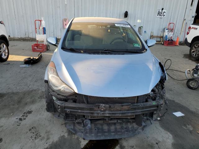 KMHDH4AE8DU488474 - 2013 HYUNDAI ELANTRA GLS BLUE photo 5