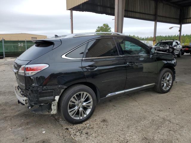 JTJBC1BA4D2441729 - 2013 LEXUS RX 450H BLACK photo 3