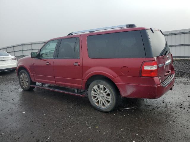 1FMJK2A56EEF08970 - 2014 FORD EXPEDITION EL LIMITED RED photo 2