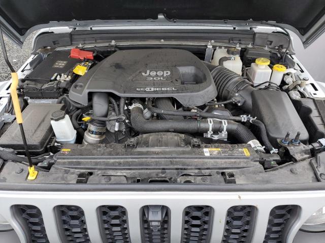 1C6JJTBM0NL145006 - 2022 JEEP GLADIATOR RUBICON SILVER photo 11