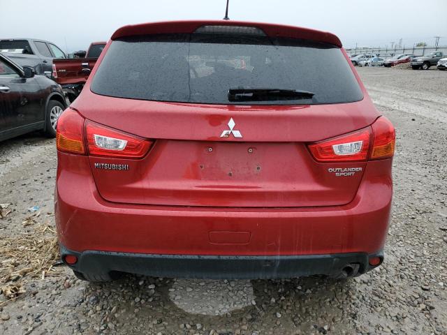 4A4AP3AU4EE024629 - 2014 MITSUBISHI OUTLANDER ES RED photo 6