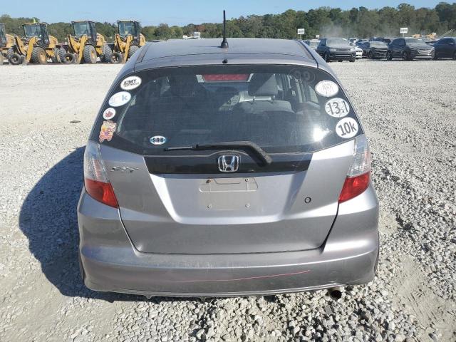 JHMGE8G28AC034322 - 2010 HONDA FIT CHARCOAL photo 6