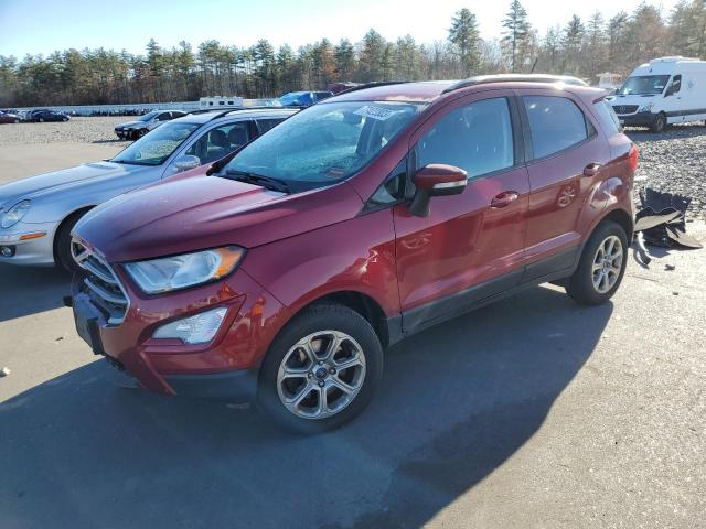 MAJ6P1UL5JC237444 - 2018 FORD ECOSPORT SE RED photo 1