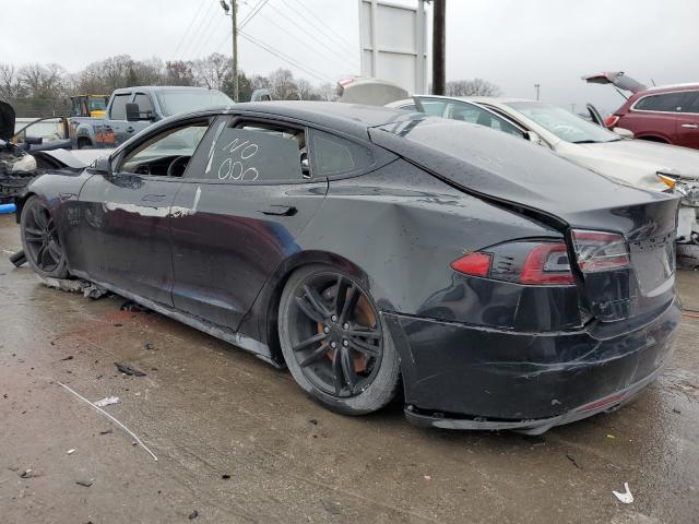 5YJSA1CN8CFP02656 - 2012 TESLA MODEL S Սև լուսանկար 2