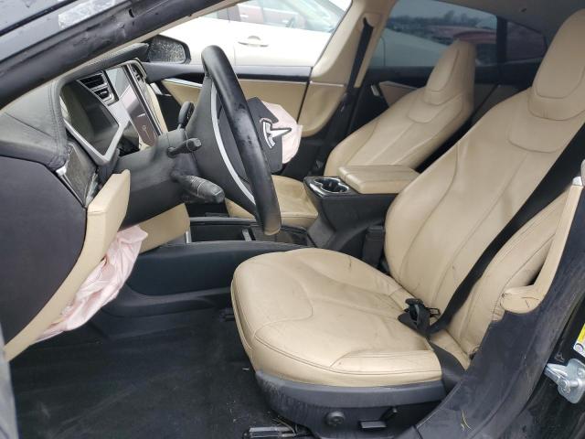 5YJSA1CN8CFP02656 - 2012 TESLA MODEL S Սև լուսանկար 7