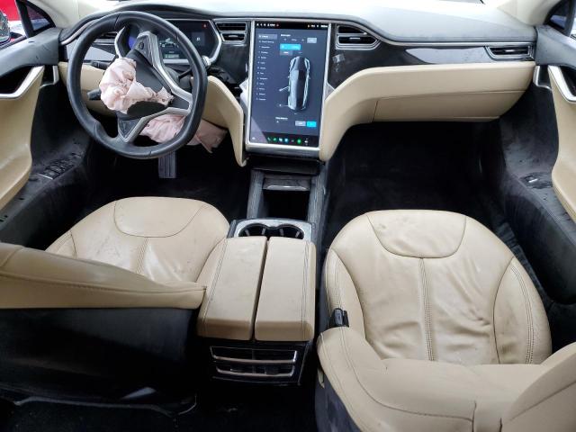 5YJSA1CN8CFP02656 - 2012 TESLA MODEL S Սև լուսանկար 8