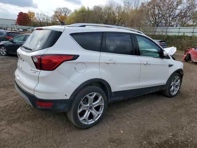 1FMCU9J94KUC37469 - 2019 FORD ESCAPE TITANIUM WHITE photo 3