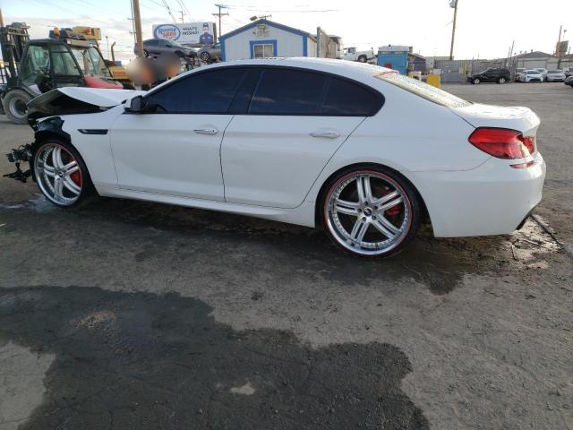 WBA6B2C54ED129878 - 2014 BMW 650 I GRAN COUPE WHITE photo 2