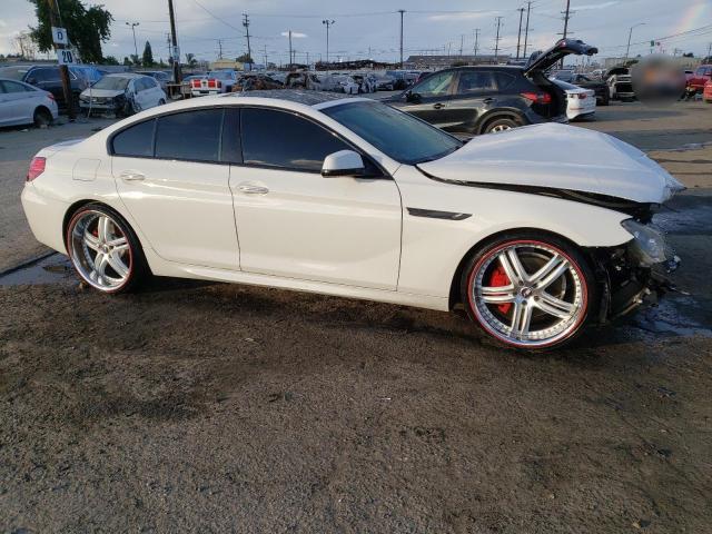 WBA6B2C54ED129878 - 2014 BMW 650 I GRAN COUPE WHITE photo 4