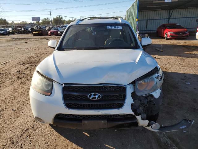 5NMSH73EX7H060038 - 2007 HYUNDAI SANTA FE SE WHITE photo 5