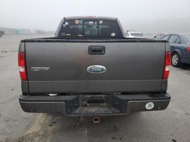 1FTPX14586FA56232 - 2006 FORD F150 Մոխրագույն լուսանկար 6