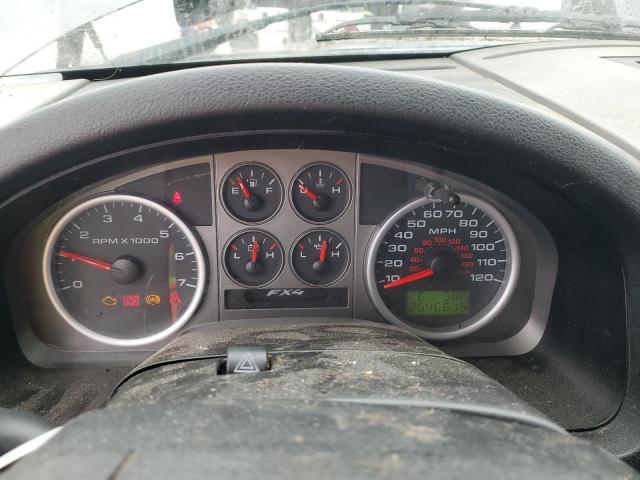 1FTPX14586FA56232 - 2006 FORD F150 Մոխրագույն լուսանկար 9