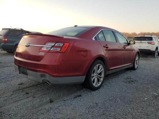 1FAHP2E88DG155388 - 2013 FORD TAURUS SEL RED photo 3