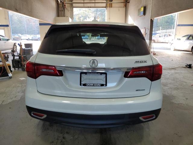 5FRYD4H47GB043850 - 2016 ACURA MDX TECHNOLOGY WHITE photo 6