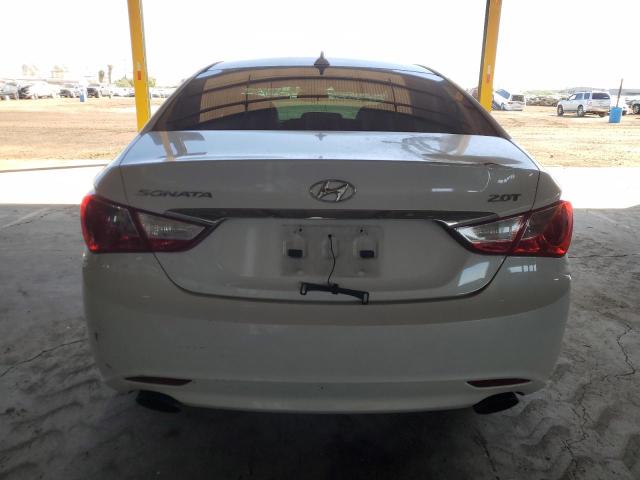 5NPEC4AB8CH435036 - 2012 HYUNDAI SONATA SE WHITE photo 6