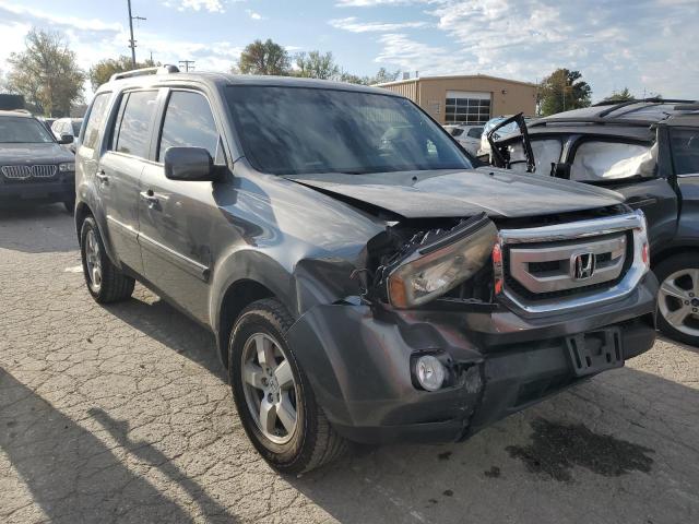 5FNYF4H54BB057055 - 2011 HONDA PILOT EXL GRAY photo 4