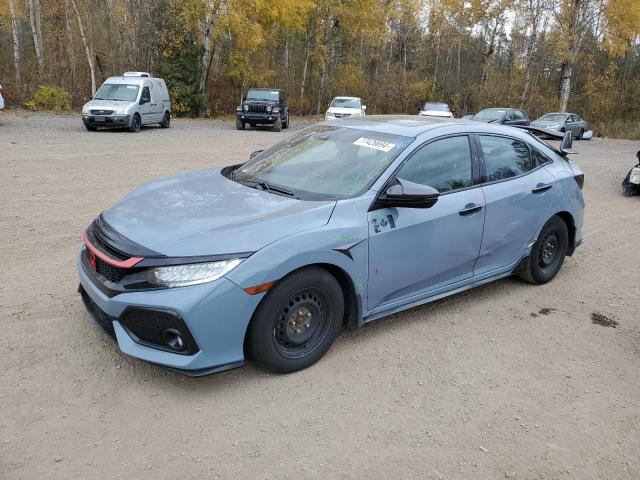 SHHFK7H96HU305367 - 2017 HONDA CIVIC SPORT TOURING GRAY photo 1