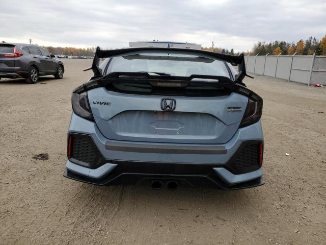 SHHFK7H96HU305367 - 2017 HONDA CIVIC SPORT TOURING GRAY photo 6