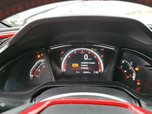 SHHFK7H96HU305367 - 2017 HONDA CIVIC SPORT TOURING GRAY photo 9