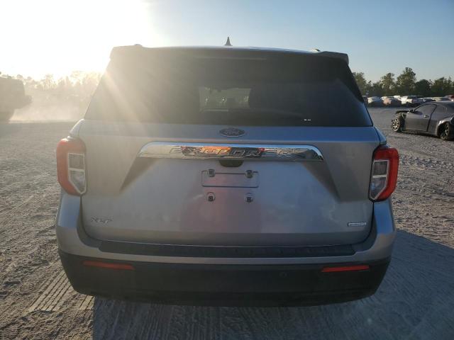 1FMSK7DHXLGA91362 - 2020 FORD EXPLORER XLT SILVER photo 6