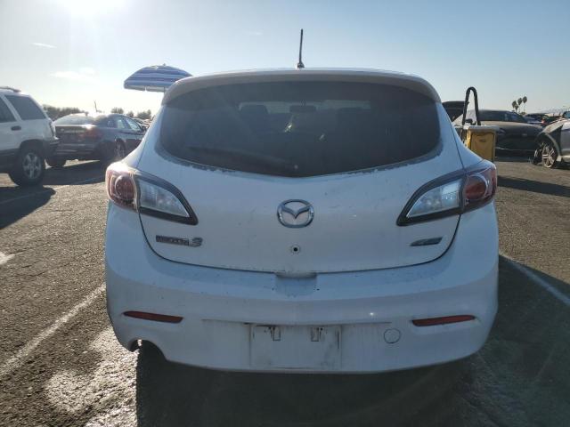 JM1BL1M88C1612385 - 2012 MAZDA 3 I WHITE photo 6