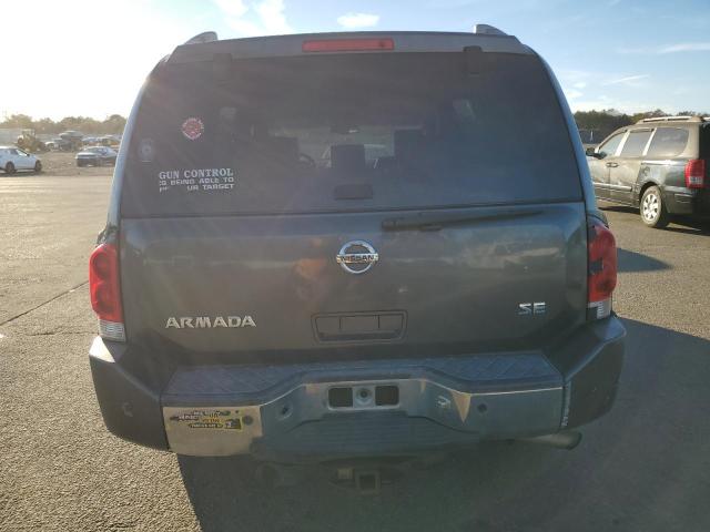 5N1AA08B95N704713 - 2005 NISSAN ARMADA SE GRAY photo 6