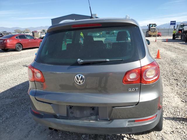 WVGBV7AXXBW535105 - 2011 VOLKSWAGEN TIGUAN S GRAY photo 6