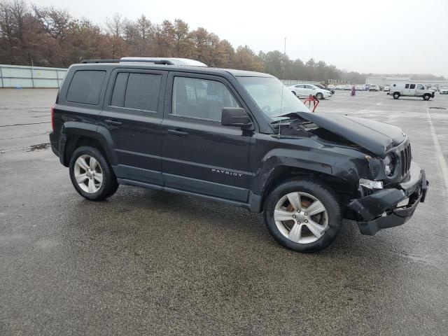 1C4NJRFB9ED665012 - 2014 JEEP PATRIOT LATITUDE BLACK photo 4