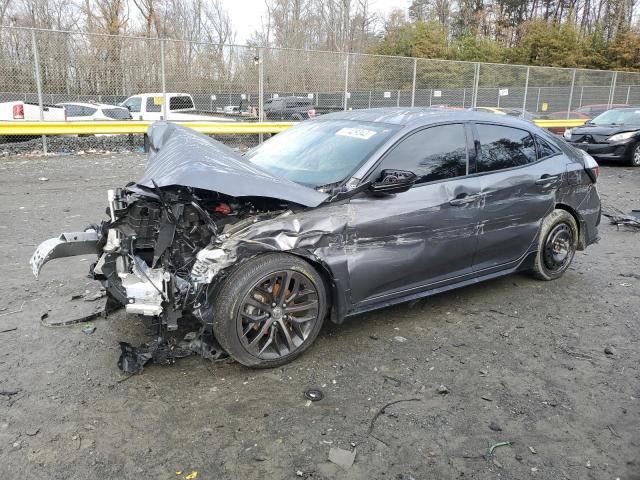 SHHFK7H99LU405973 - 2020 HONDA CIVIC SPORT TOURING GRAY photo 1