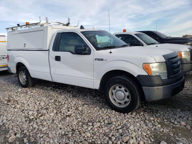 1FTMF1CW7AKA46484 - 2010 FORD F150 WHITE photo 4