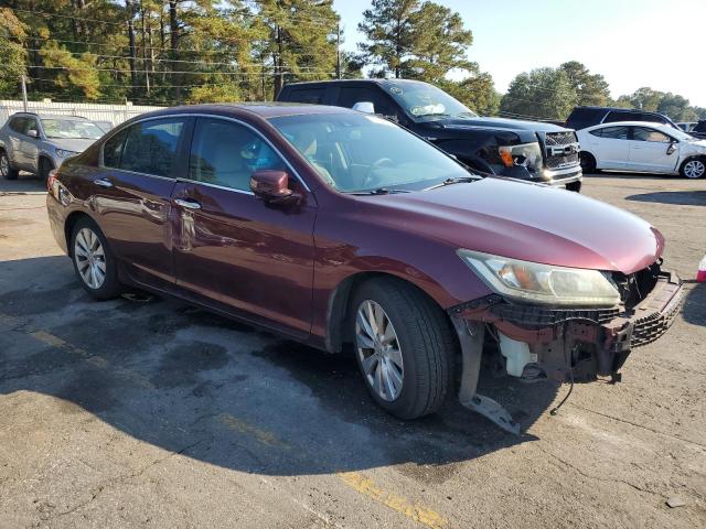 1HGCR2F8XFA243153 - 2015 HONDA ACCORD EXL MAROON photo 4