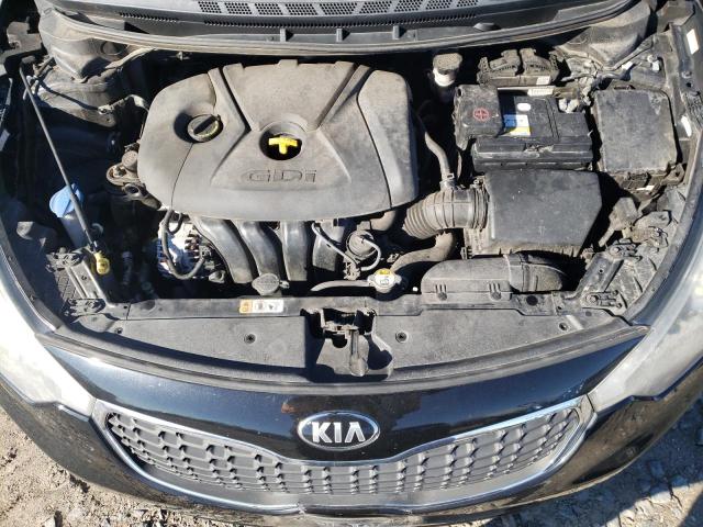 KNAFZ4A87F5318766 - 2015 KIA FORTE EX BLACK photo 11