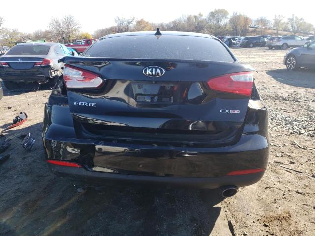 KNAFZ4A87F5318766 - 2015 KIA FORTE EX BLACK photo 6