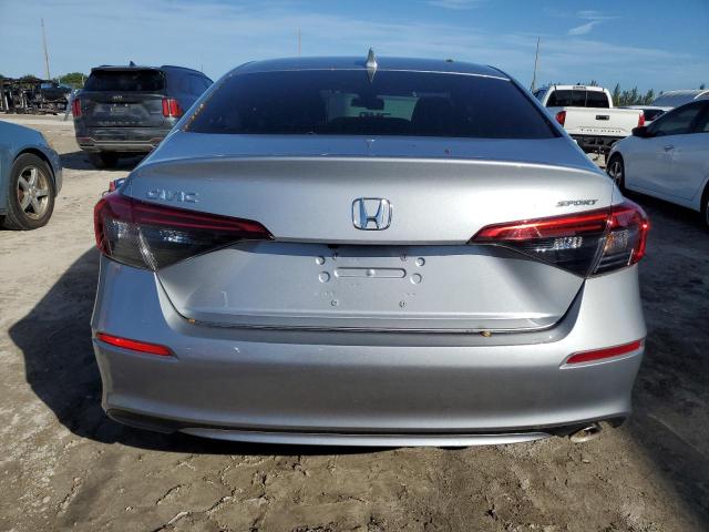 2HGFE2F58NH603101 - 2022 HONDA CIVIC SPORT 银色 照片 6