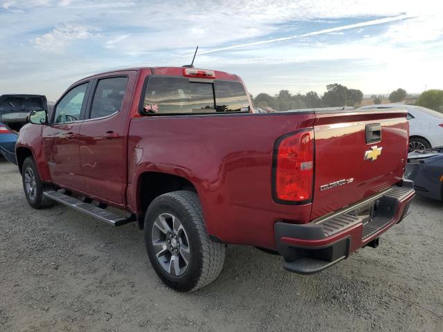 1GCGSCEN9K1180414 - 2019 CHEVROLET COLORADO LT RED photo 2