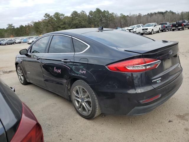 3FA6P0RU3KR138880 - 2019 FORD FUSION TITANIUM BLACK photo 2