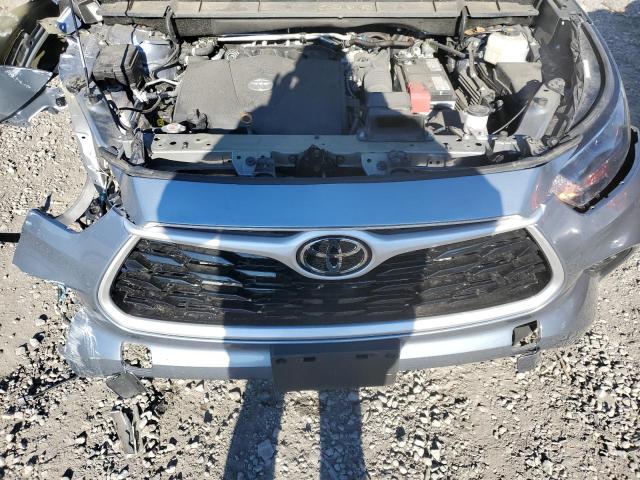 5TDHZRBH7NS206193 - 2022 TOYOTA HIGHLANDER XLE BLUE photo 12