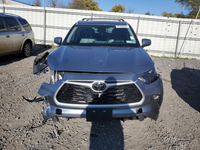 5TDHZRBH7NS206193 - 2022 TOYOTA HIGHLANDER XLE BLUE photo 5