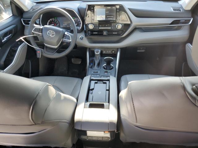 5TDHZRBH7NS206193 - 2022 TOYOTA HIGHLANDER XLE BLUE photo 8