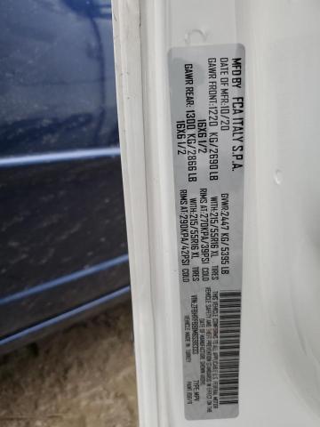 ZFBHRFBB1M6S98333 - 2021 RAM PROMASTER SLT Սպիտակ լուսանկար 13