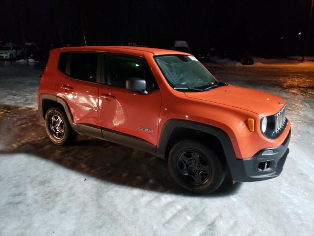 ZACCJBAB3HPG15265 - 2017 JEEP RENEGADE SPORT ORANGE photo 4