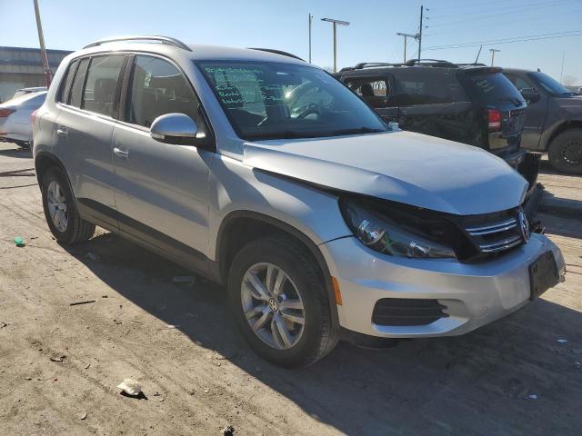 WVGAV7AX1FW574909 - 2015 VOLKSWAGEN TIGUAN S SILVER photo 4