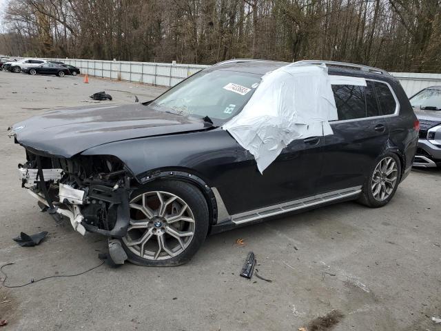 5UXCW2C02M9F71463 - 2021 BMW X7 XDRIVE40I BLACK photo 1